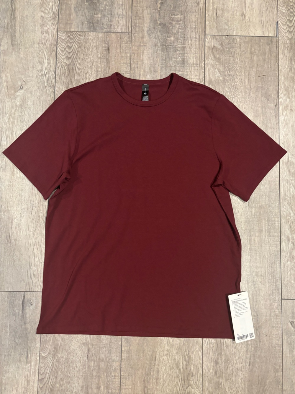 lululemon athletica Men's Crew Tee - Burgundy